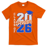 Class Of 2026 Senior 2026 Back To School 2025 Graduation T-Shirt