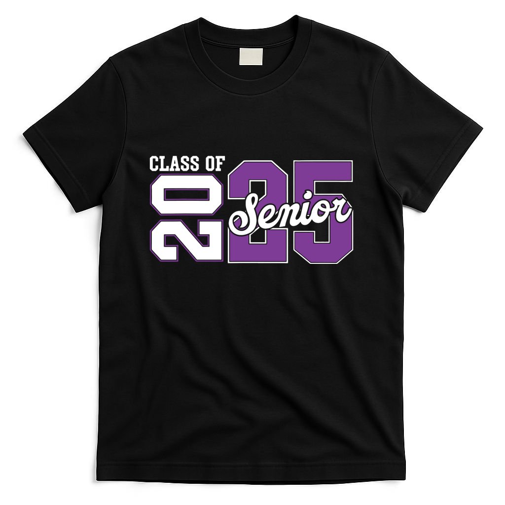 Class Of 2025 Senior 2025 Back To School 2025 Graduation 25 T-Shirt