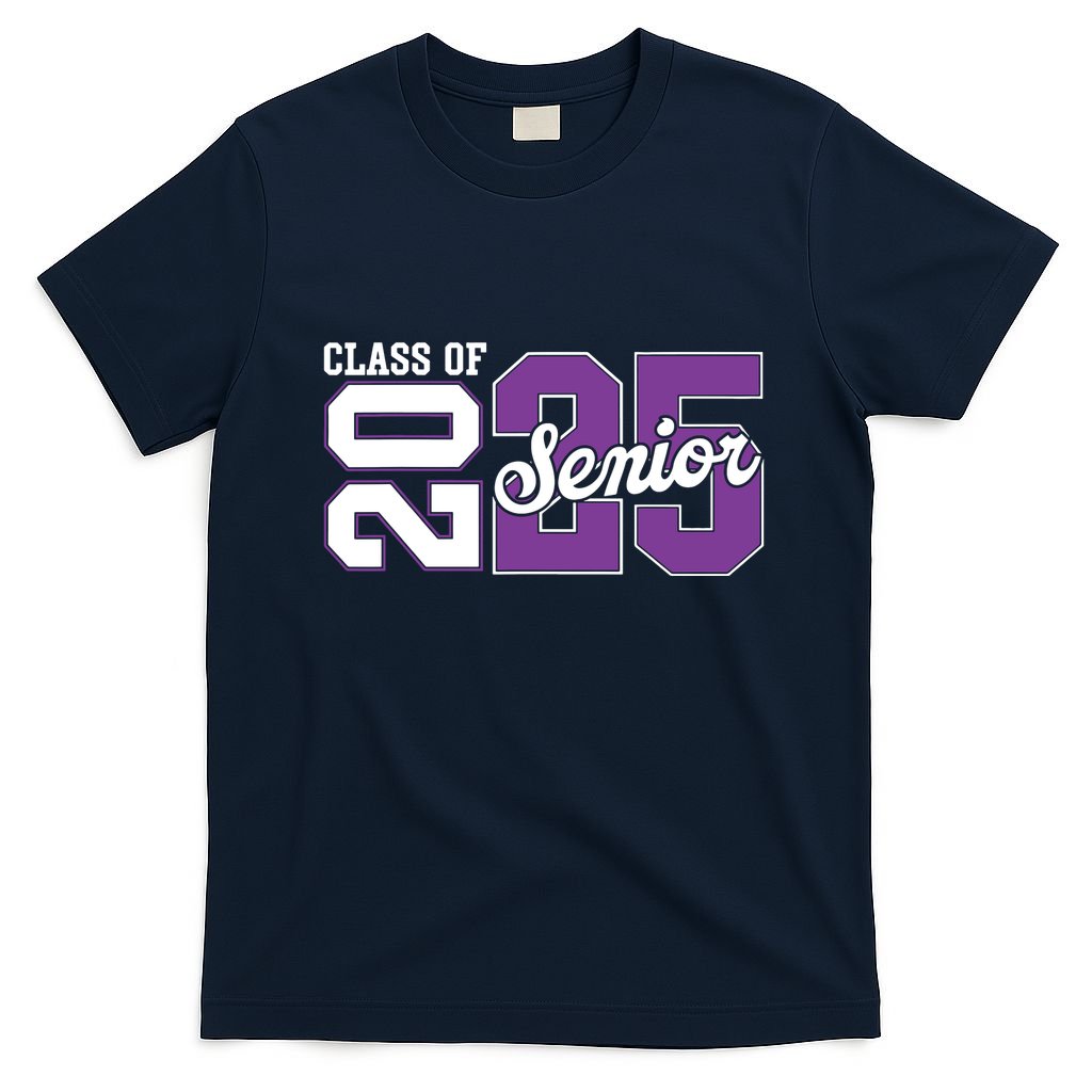 Class Of 2025 Senior 2025 Back To School 2025 Graduation 25 T-Shirt