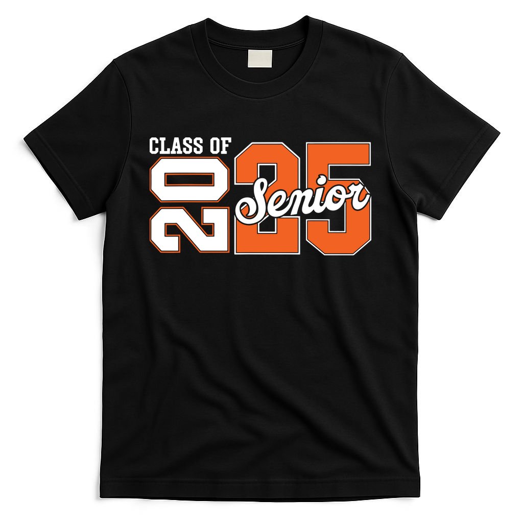 Class Of 2025 Senior 2025 Back To School 2025 Graduation 25 T-Shirt