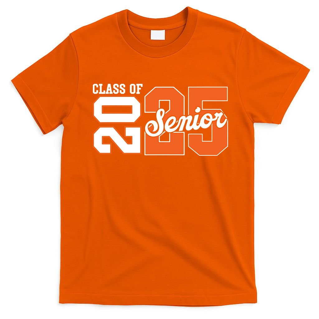 Class Of 2025 Senior 2025 Back To School 2025 Graduation 25 T-Shirt