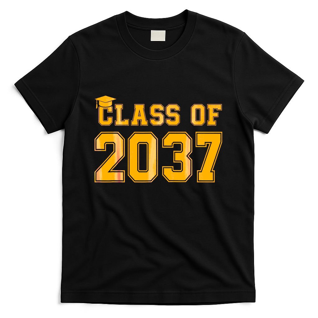 Class Of 2037 Pre K Grow With Me Graduation Back To School Gifts Tees T-Shirt