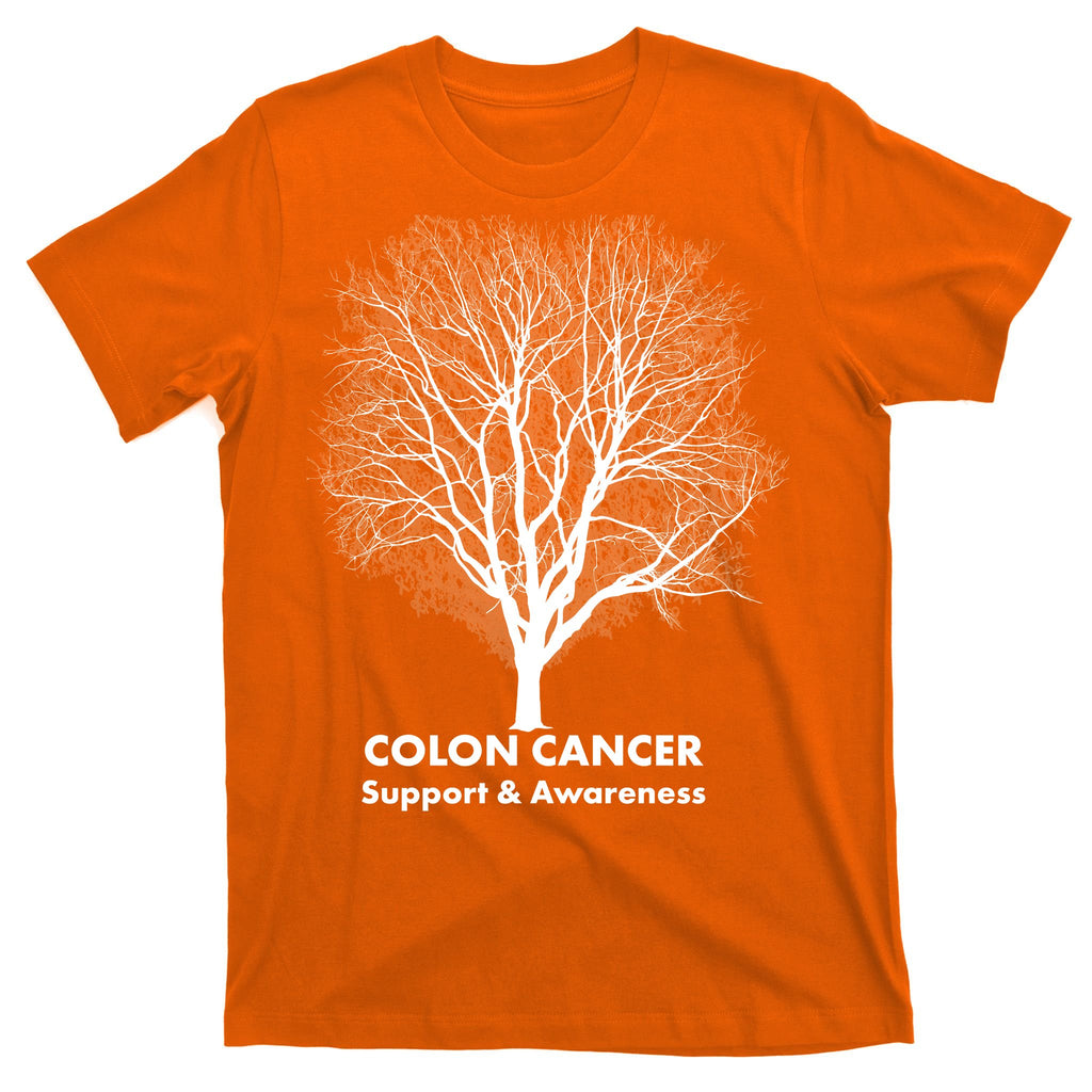 Colon Cancer Awareness Tree T-Shirt