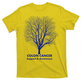 Colon Cancer Awareness Tree T-Shirt