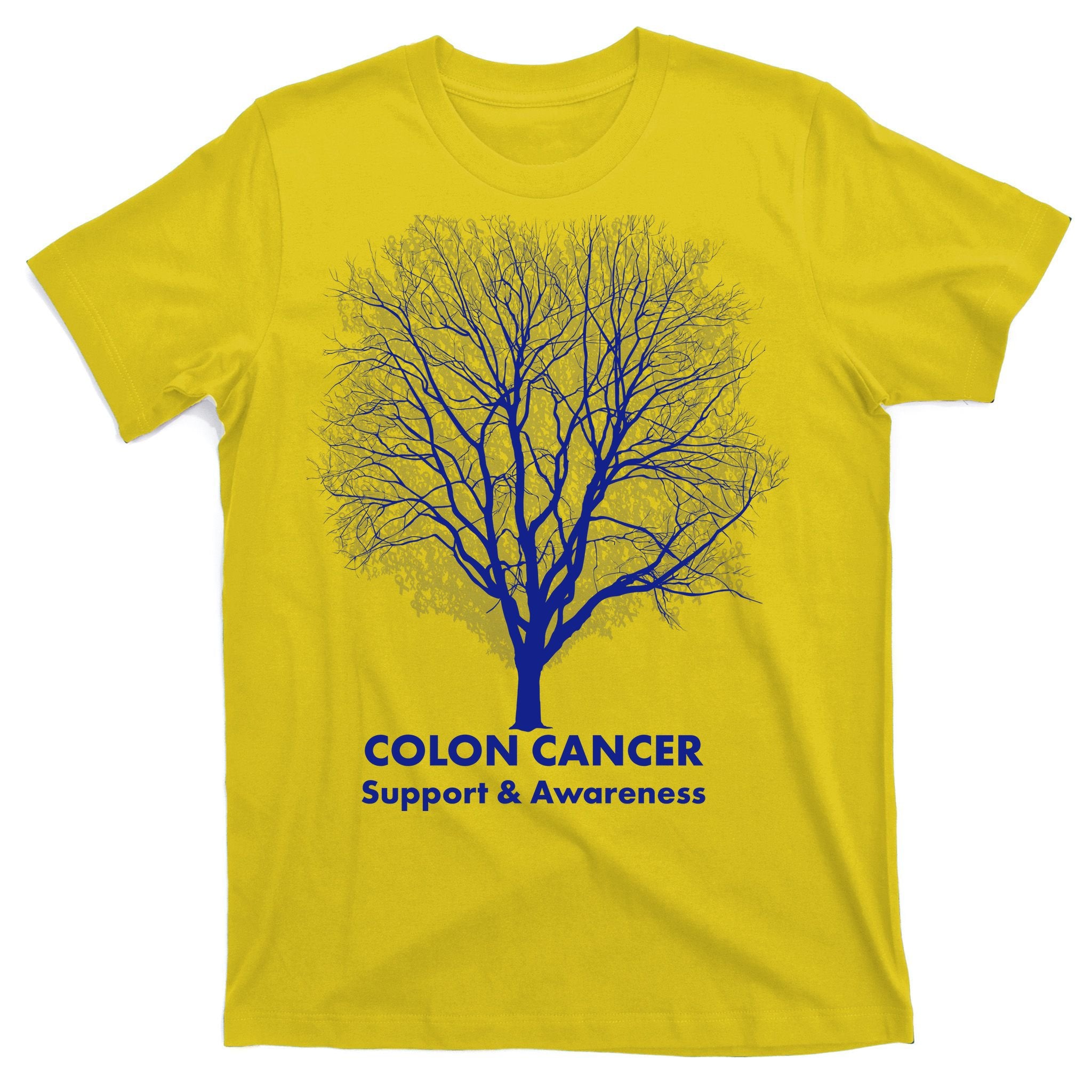 Colon Cancer Awareness Tree T-Shirt
