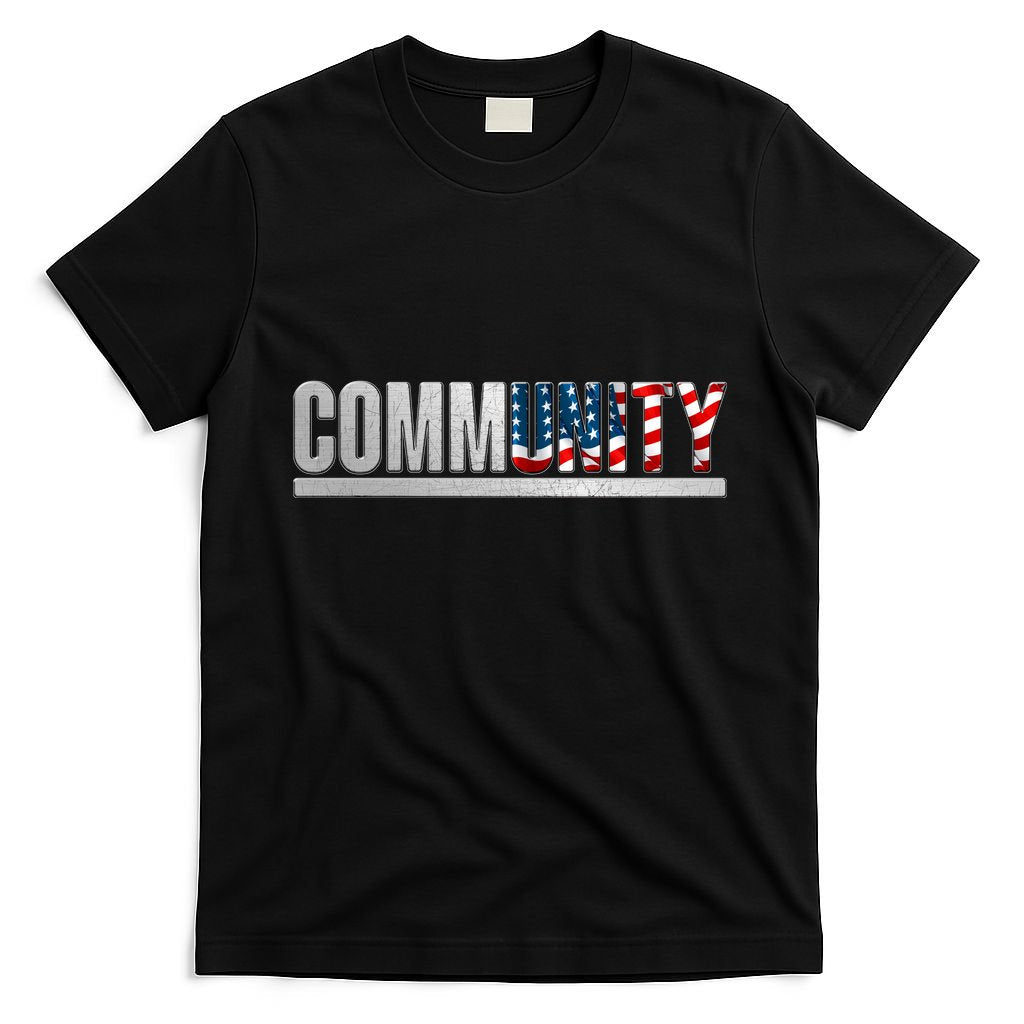Community USA Flag T-Shirt