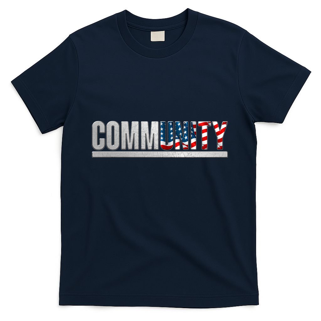 Community USA Flag T-Shirt