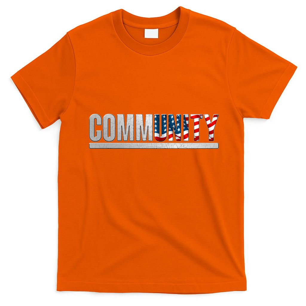 Community USA Flag T-Shirt