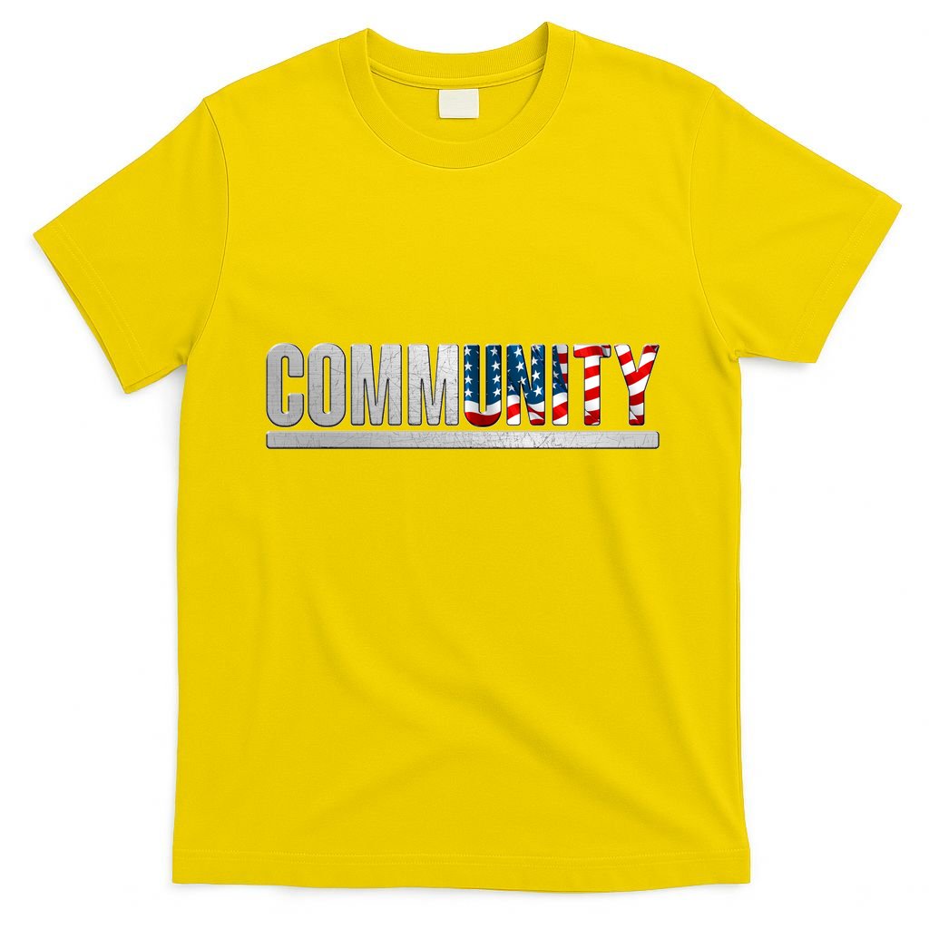 Community USA Flag T-Shirt