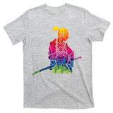 Cool Colorful Samurai Katana T-Shirt