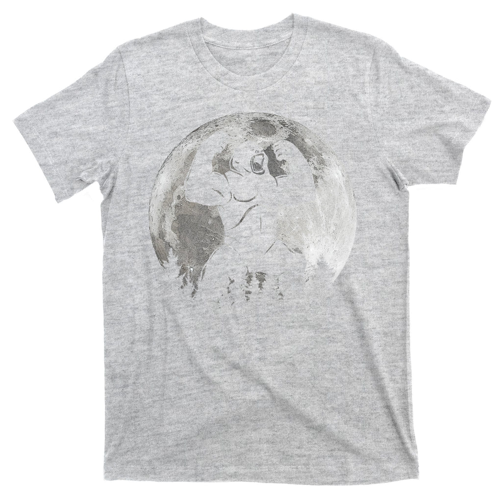 Cool King Kong Monster Full Moon T-Shirt