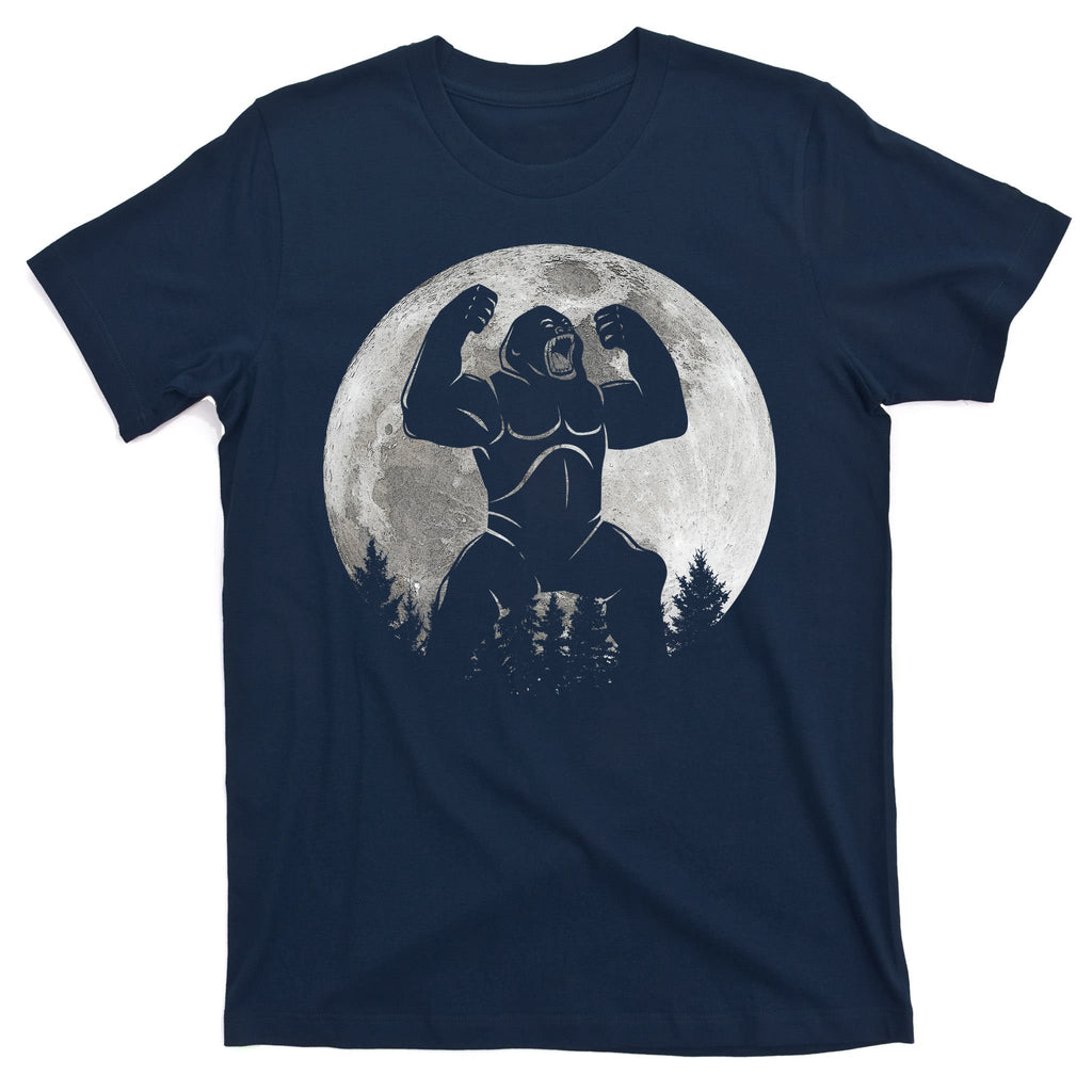 Cool King Kong Monster Full Moon T-Shirt