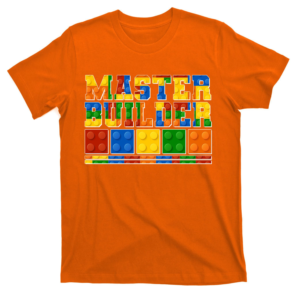 Cool Master Builder Lego Fan T-Shirt