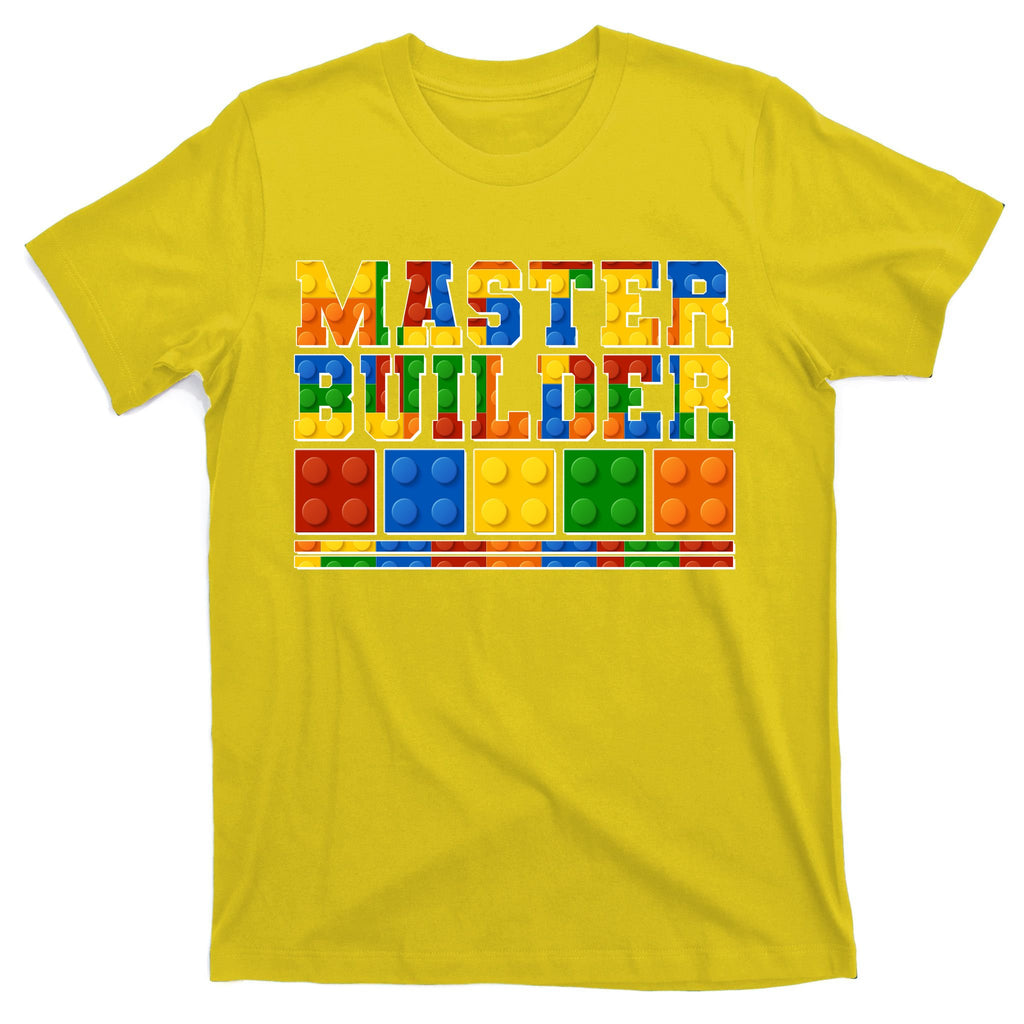 Cool Master Builder Lego Fan T-Shirt