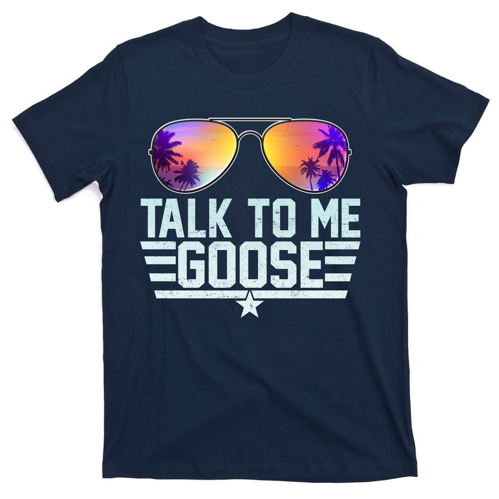 Cool Retro Talk To Me Goose T-Shirt