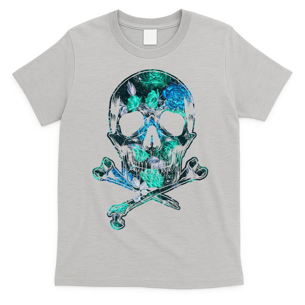 Cool Summer Graphic Skull T-Shirt
