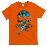 Cool Summer Graphic Skull T-Shirt