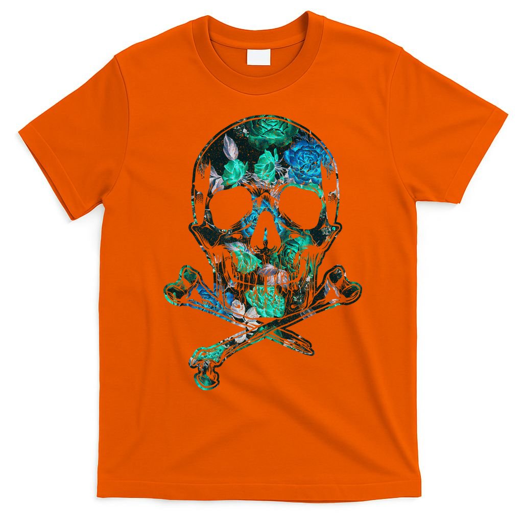 Cool Summer Graphic Skull T-Shirt