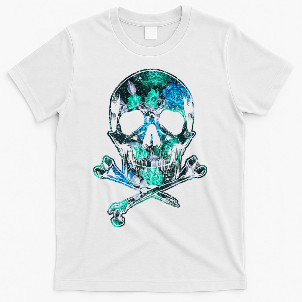 Cool Summer Graphic Skull T-Shirt