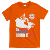 Canadian Patriotic Anti Trump Canada Map T-Shirt