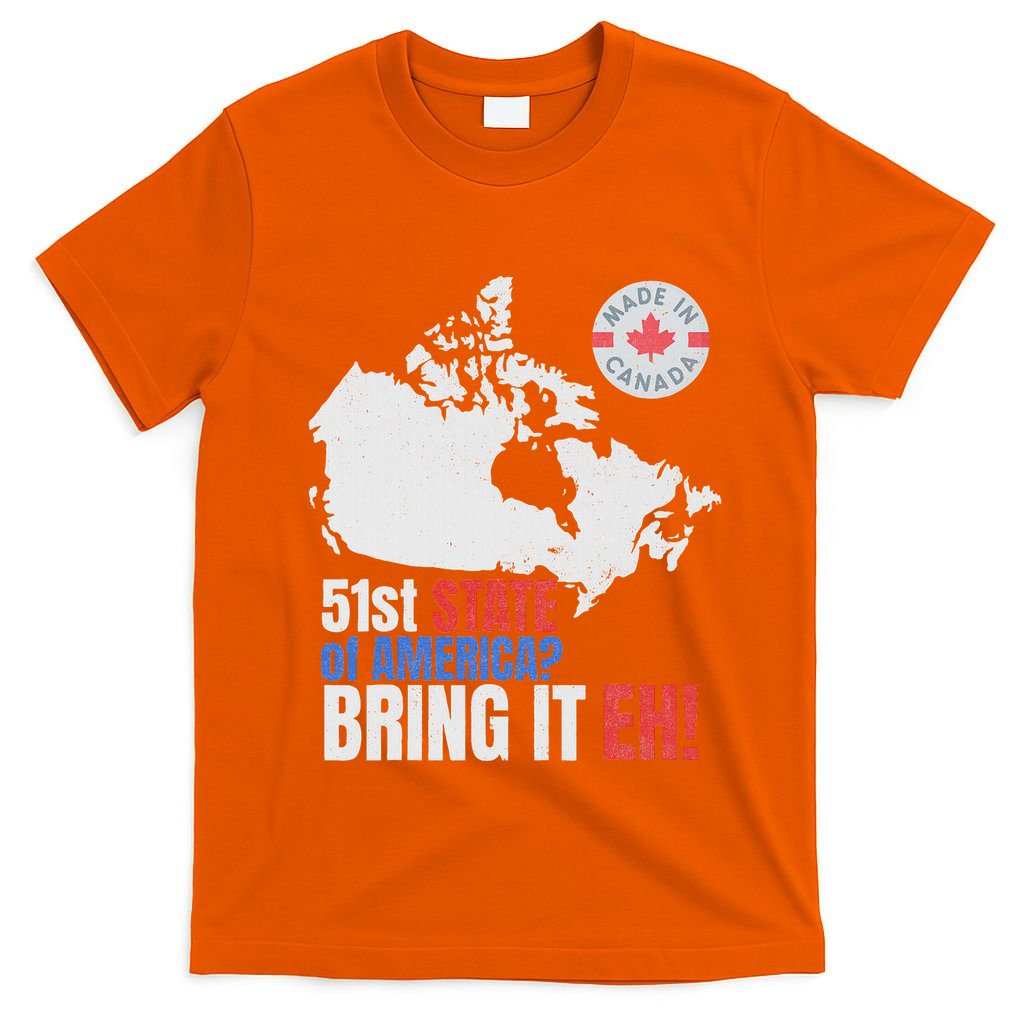 Canadian Patriotic Anti Trump Canada Map T-Shirt