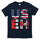 Canadian Pride American USA USEH US Flag Canada T-Shirt