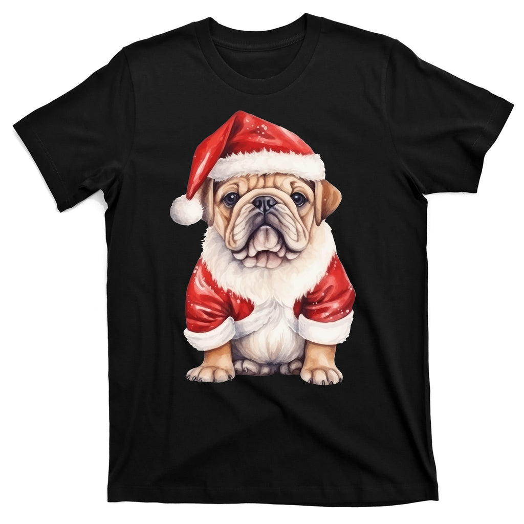 Christmas Pug Dog Cute Holiday T-Shirt