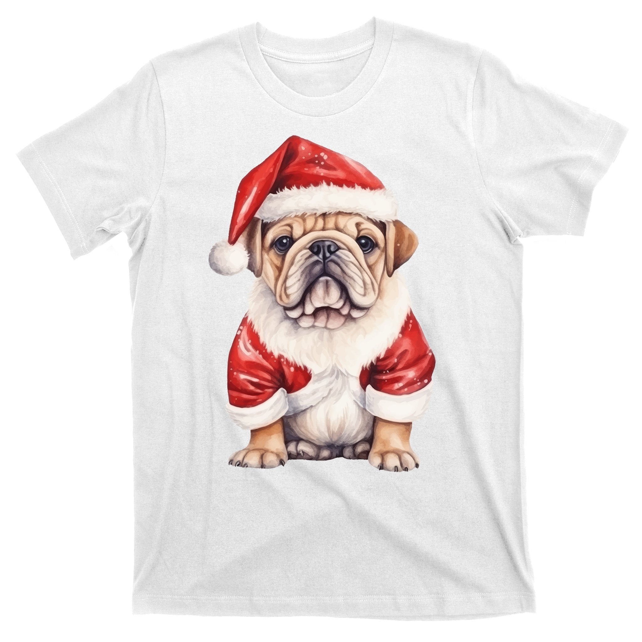 Christmas Pug Dog Cute Holiday T-Shirt