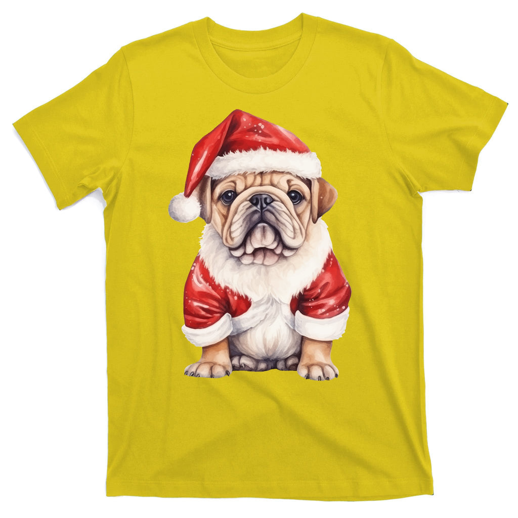 Christmas Pug Dog Cute Holiday T-Shirt
