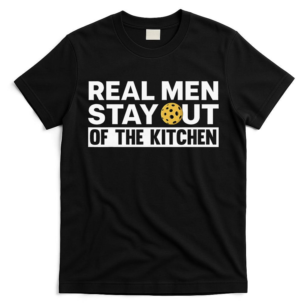 Cool Pickleball For Dad Pickle Ball Sports Team Kitchen T-Shirt