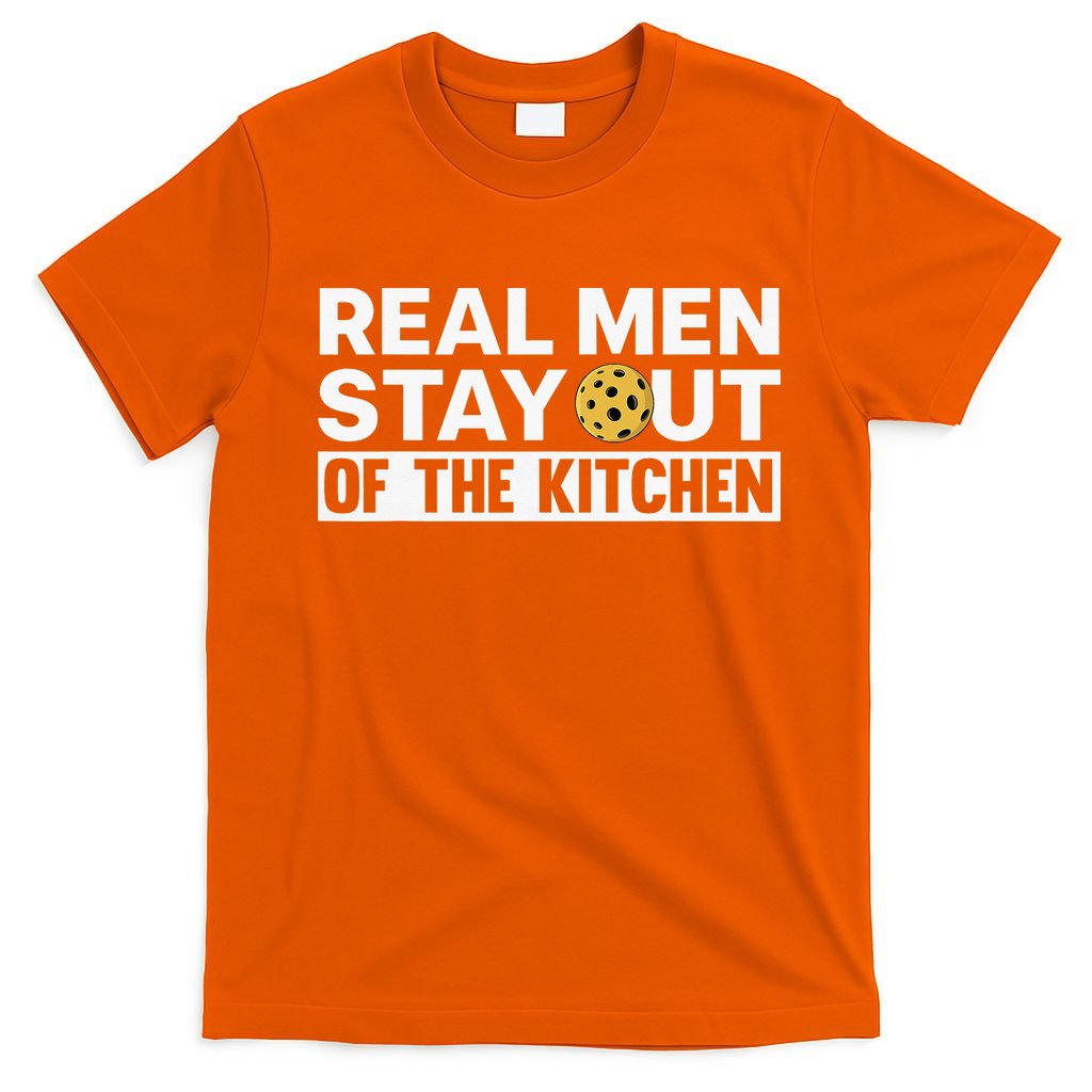 Cool Pickleball For Dad Pickle Ball Sports Team Kitchen T-Shirt