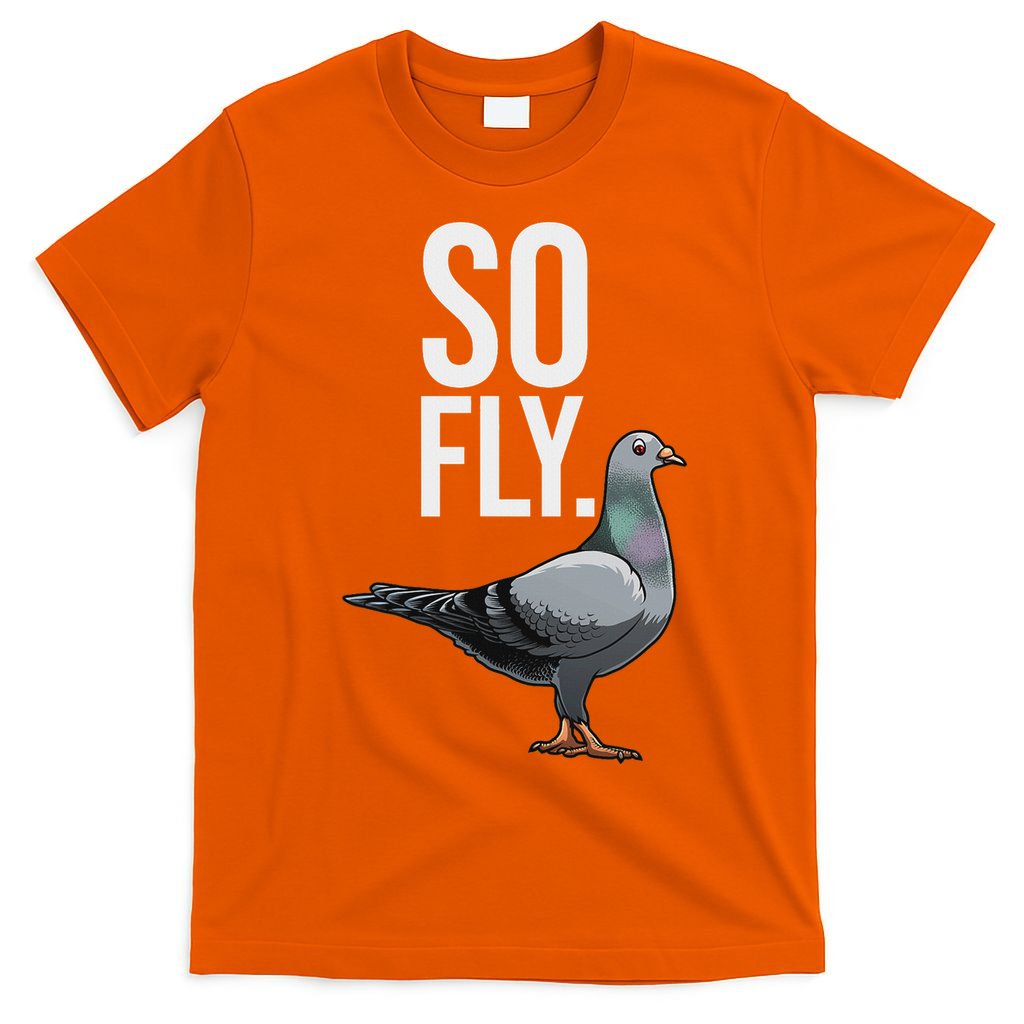 Cool Pigeon For Women Breeder Birdwatching Pigeon Racing T-Shirt