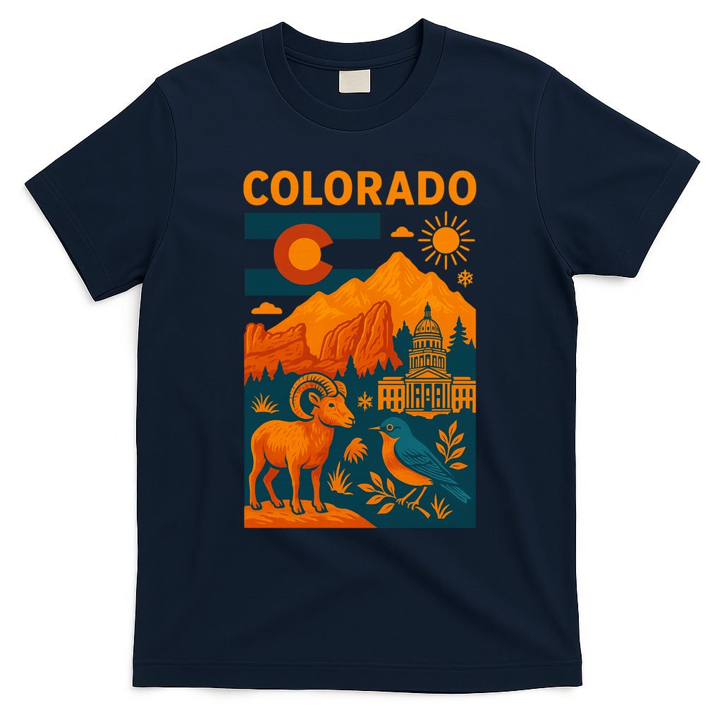 Colorado Peaks Of Greatness T-Shirt