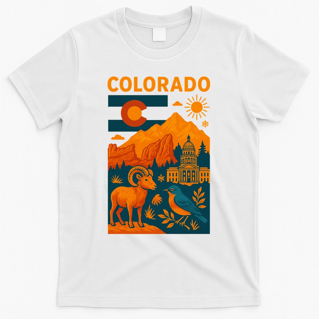 Colorado Peaks Of Greatness T-Shirt