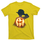 Cool Pirate Sunset Sunrise T-Shirt