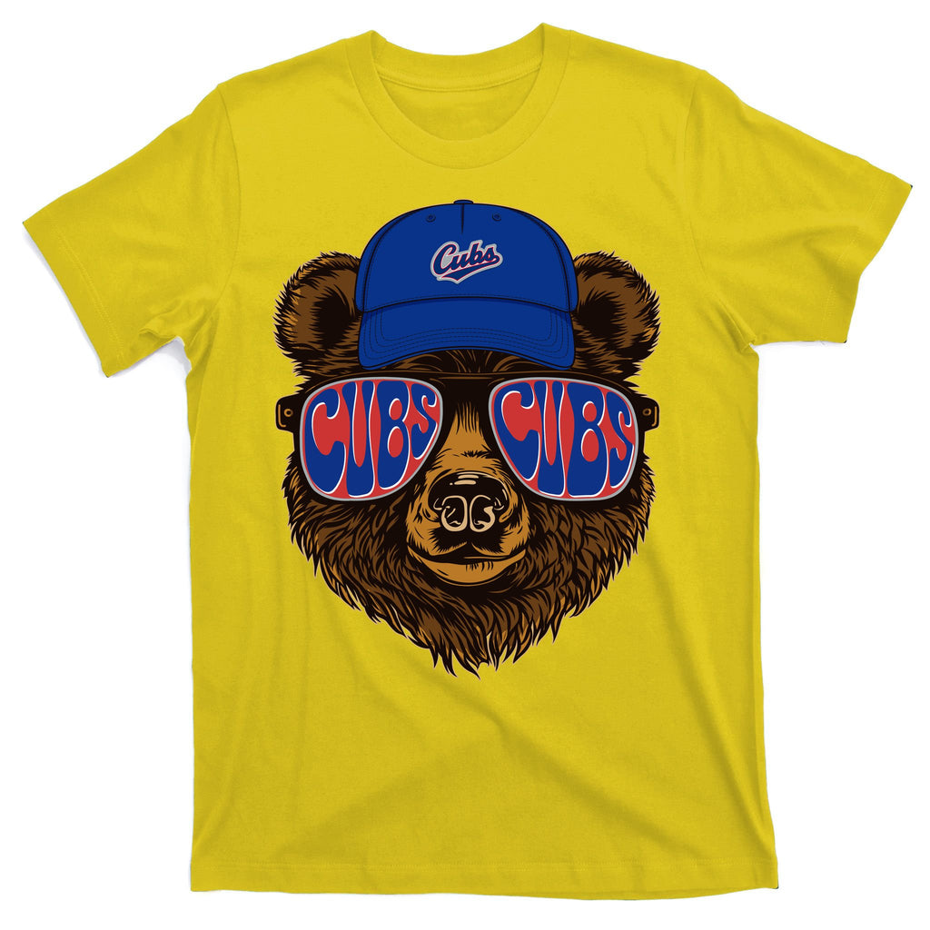 Cool Retro Cubs Bear T-Shirt