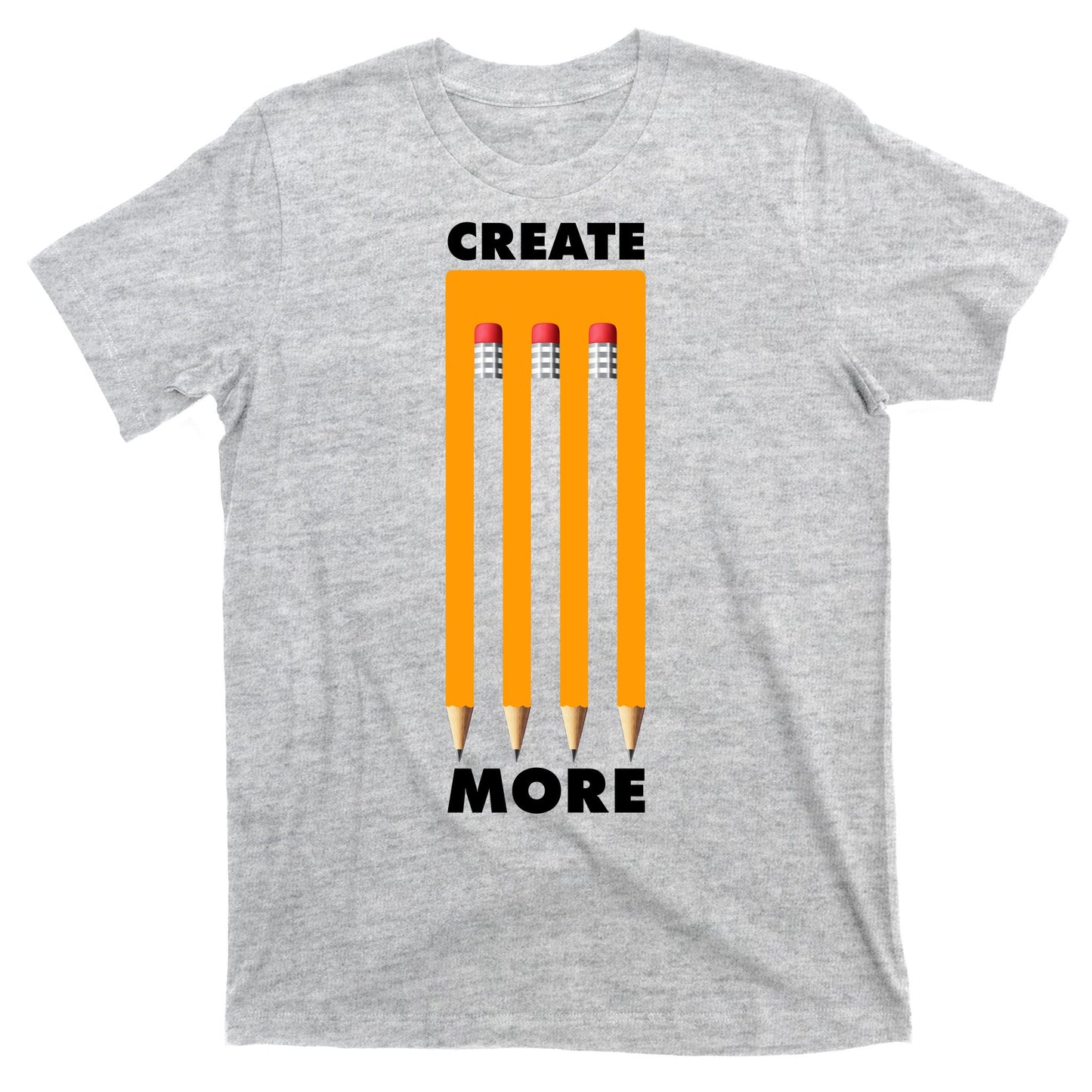 Create More Optical Illusion Pencils T-Shirt