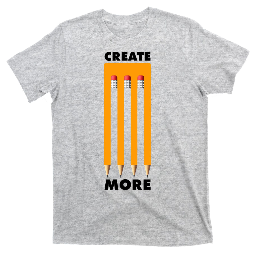 Create More Optical Illusion Pencils T-Shirt