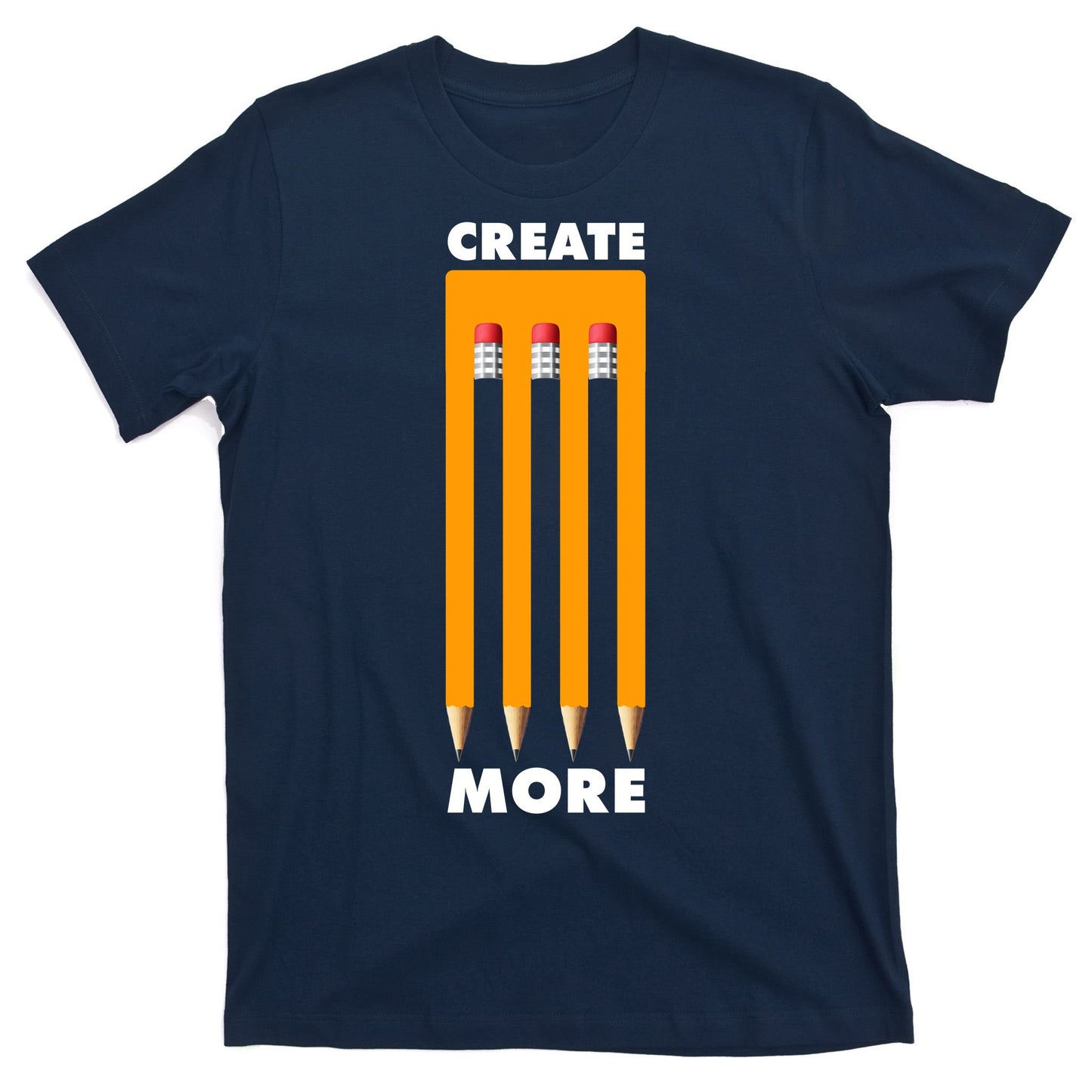 Create More Optical Illusion Pencils T-Shirt