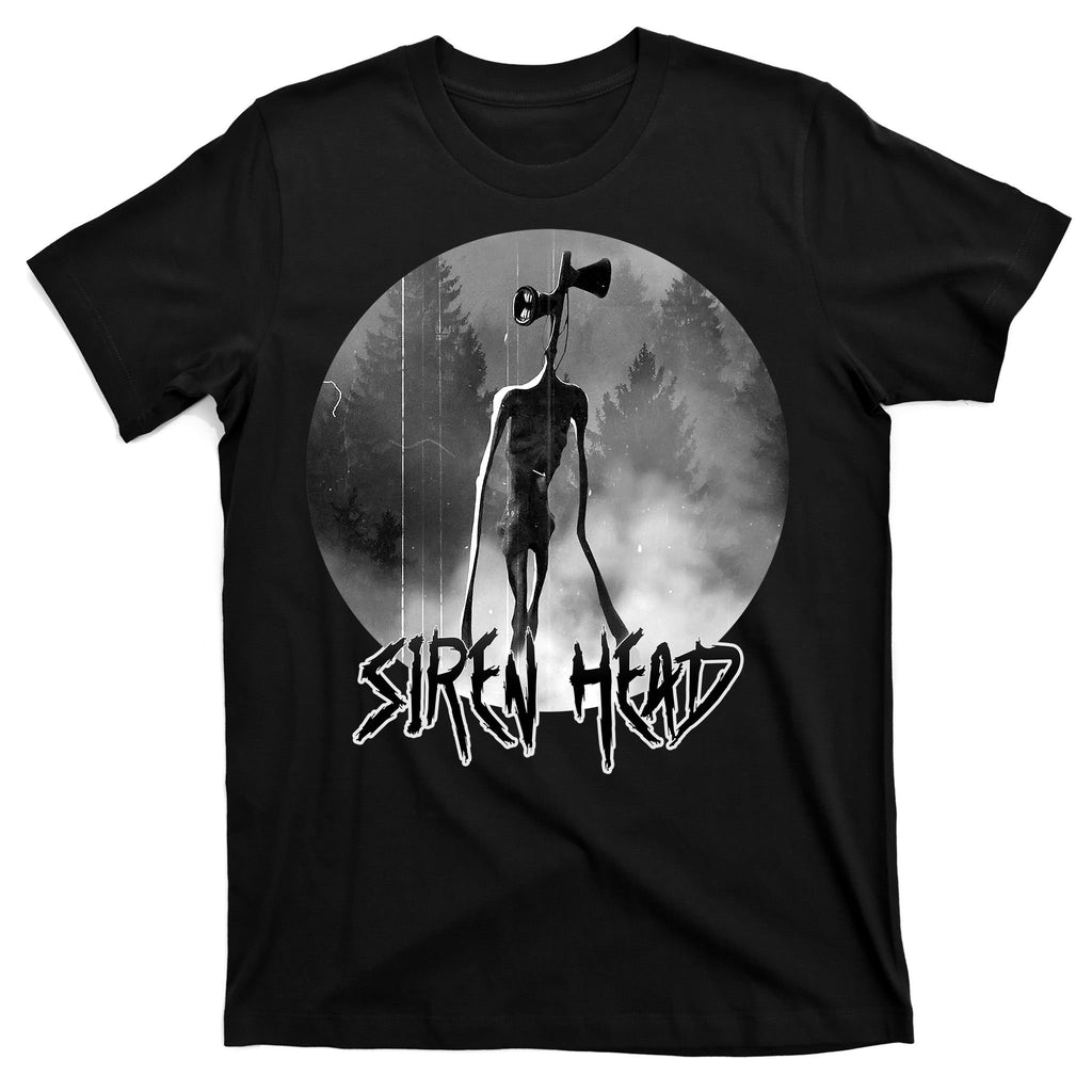 Creepy Siren Head Horror T-Shirt
