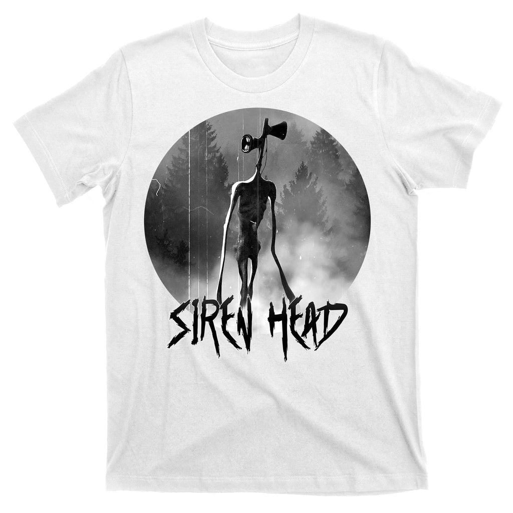 Creepy Siren Head Horror T-Shirt