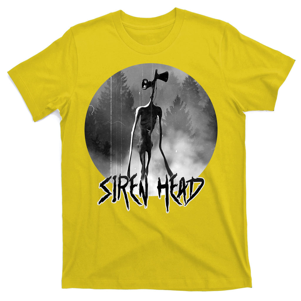 Creepy Siren Head Horror T-Shirt