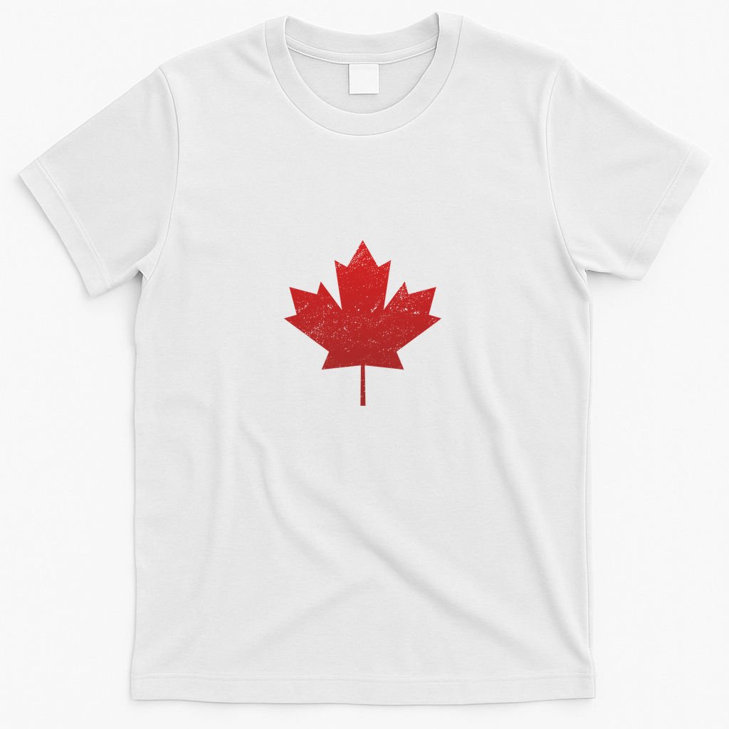 Canadian Red Maple Leaf Symbol T-Shirt