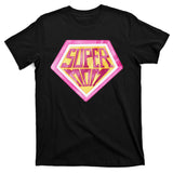 Cute Retro Super Mom Gift For Mother T-Shirt