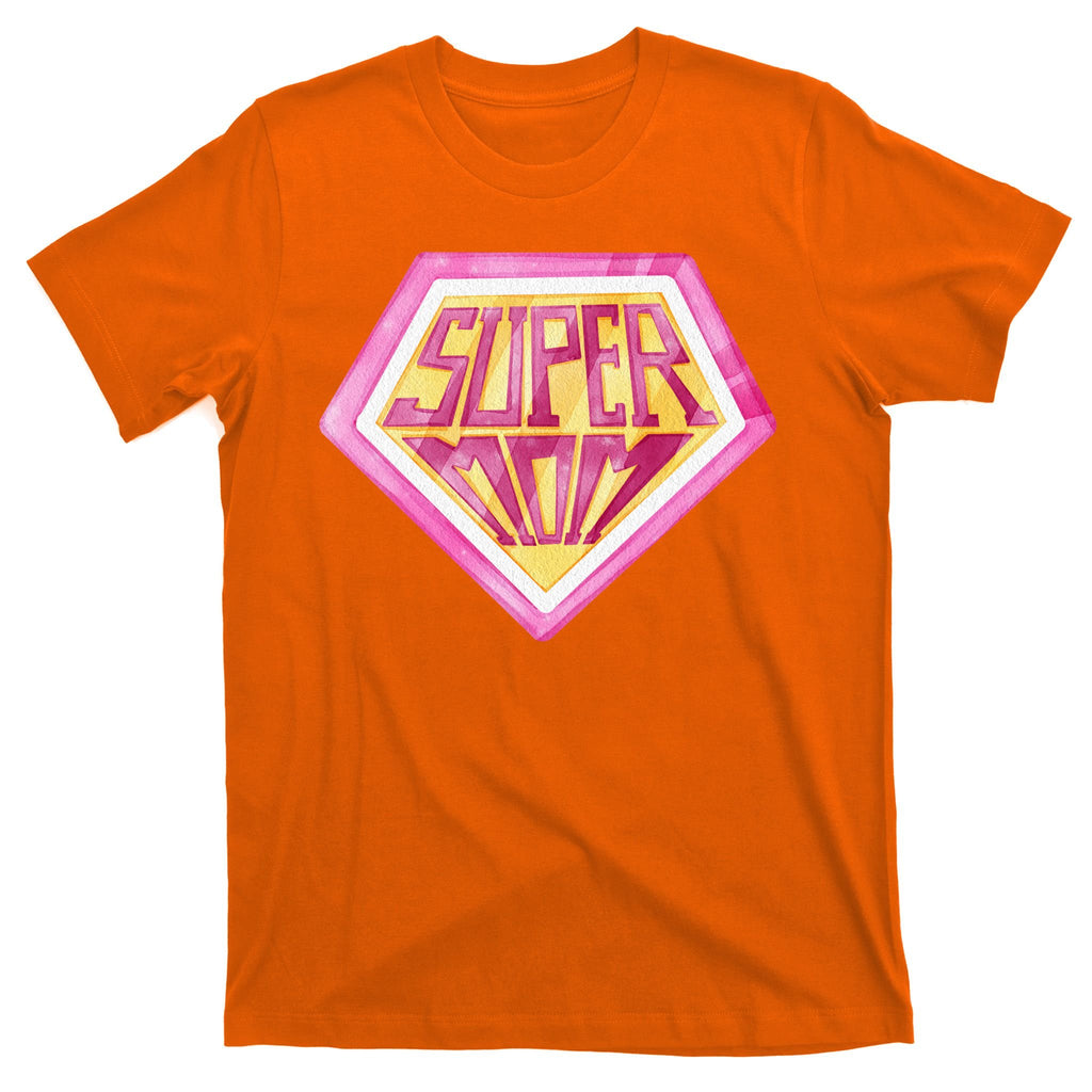 Cute Retro Super Mom Gift For Mother T-Shirt