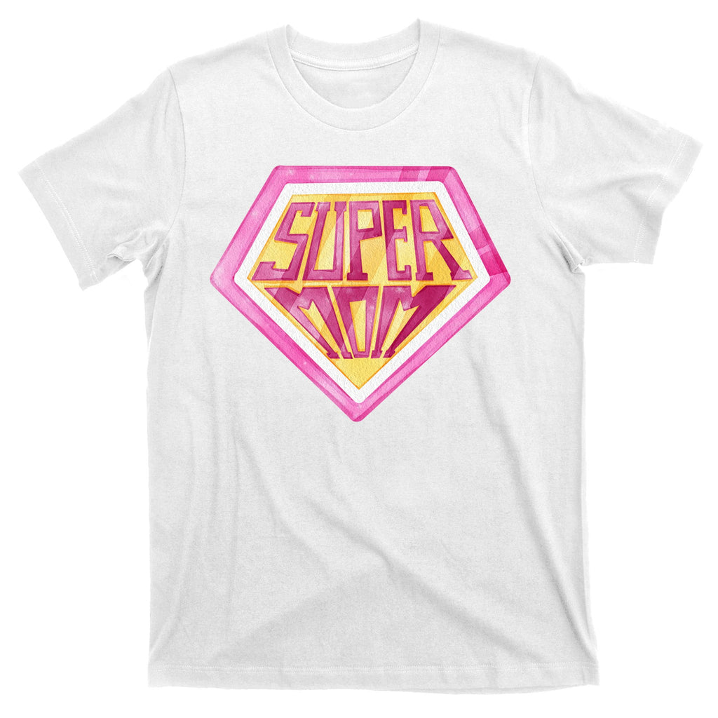 Cute Retro Super Mom Gift For Mother T-Shirt