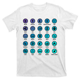 Crypto Currency Logos Coinbase T-Shirt