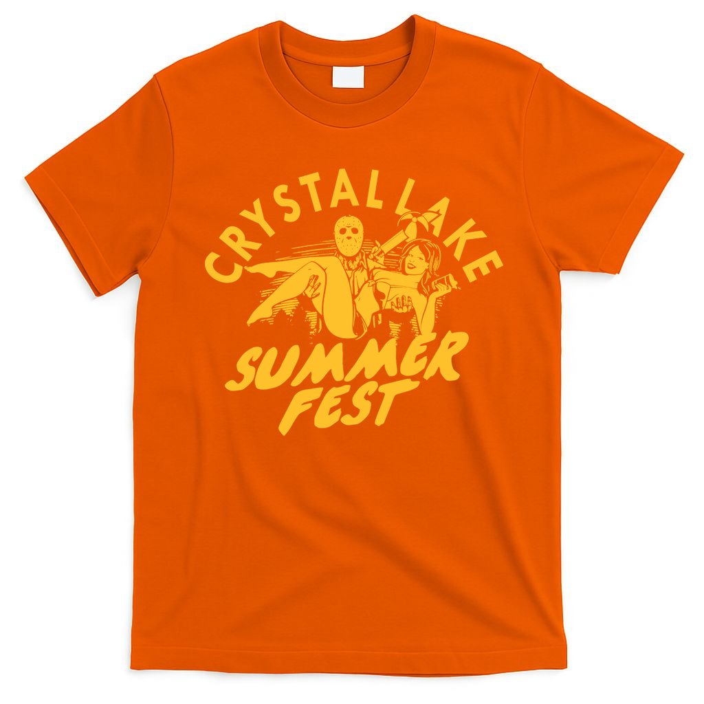 Crystal Lake Summer Fest Horror Movie Fan T-Shirt