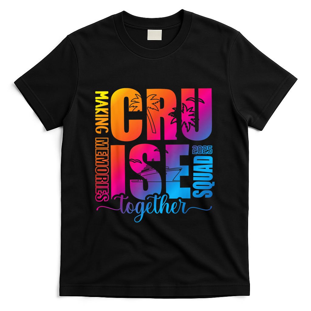 Cruise Squad 2025 Summer Vacation Matching Family Cruise T-Shirt