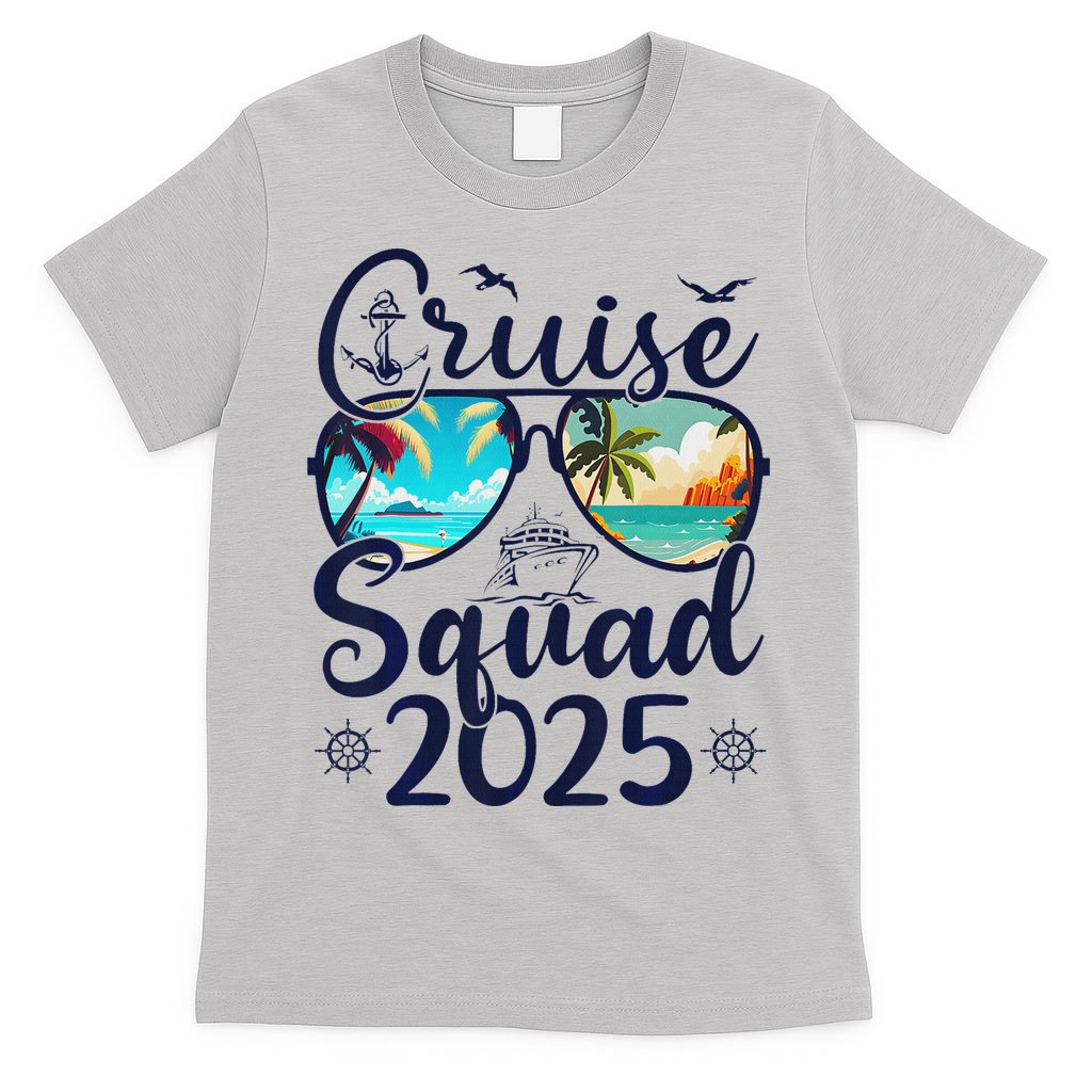 Cruise Squad 2025 Family Group Matching Summer Vacation T-Shirt